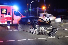 Polizei Minden-Lübbecke: POL-MI: Alkoholfahrt endet vor Verkehrsschild