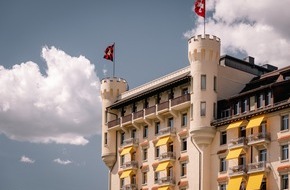 Panta Rhei PR AG: So geht Sommer in der Schweiz: Gstaad Palace rollt den grünen Teppich aus