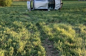 PASt (KvD) - Polizeipräsidium Westhessen: POL-WI: Unfall mit Personenschaden am Wiesbadener Kreuz