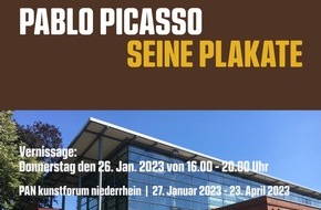PAN kunstforum niederrhein: PABLO PICASSO - SEINE PLAKATE