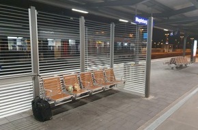 Bundespolizeiinspektion Magdeburg: BPOLI MD: Herrenloser Koffer im Hauptbahnhof, Einsatz eines Sprengstoffspürhundes und Vortäuschen einer Straftat
