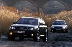 Audi AG: Markteinführung des Audi allroad quattro am 12. Mai / quattro-Produktionsanteil steigt auf mehr als 30 Prozent / Bisher mehr als 800.000 Audi mit quattro-Antrieb gefertigt