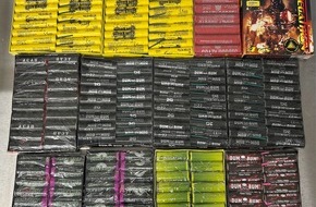 Hauptzollamt Krefeld: HZA-KR: Hauptzollamt Krefeld stellt illegales Feuerwerk sicher und warnt vor Gefahren