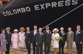 Hapag-Lloyd AG: "Colombo Express" - Grösstes Containerschiff der Welt getauft