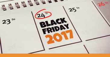 BlackFriday.de: Mehr als 2,2 Millionen User informieren sich auf Black Friday.de über den Black Friday 2017 und die Angebote der Händler!