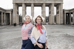 Holländisches Fischbüro: Premiere auf der Grünen Woche / Neues Outfit für Hollands Matjes-Meisje