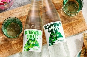Danone DACH: Volvic lanciert mit NATURWALD QUELLE ein regionales natürliches Mineralwasser in Glasmehrwegflaschen