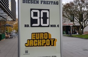 Eurojackpot: Trotz acht Millionären

Verlängerung beim 90-Millionen-Mega-Jackpot