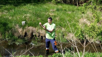 EU4Regions: Project AKWA: The Ritterbach stream as an early warning system for environmental pollution