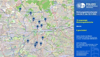 Polizeipräsidium Oberhausen: POL-OB: Wohnungseinbruchsradar - Dunkle Jahreszeit = aktive Wohnungseinbrecher