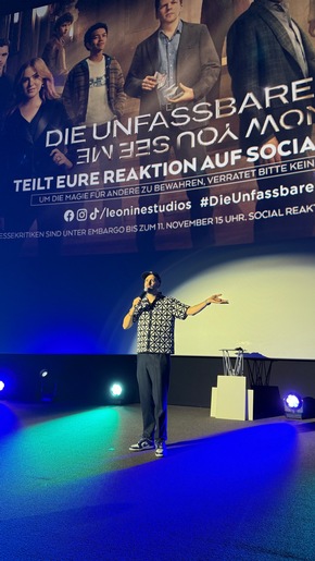 Magische Augenblicke beim Special Event Screening in Berlin - DIE UNFASSBAREN 3 - NOW YOU SEE ME