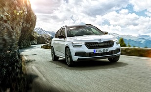 Skoda Auto Deutschland GmbH: City-SUV trifft auf Rallye-Historie: Premiere für den SKODA KAMIQ MONTE CARLO auf der IAA 2019 (FOTO)