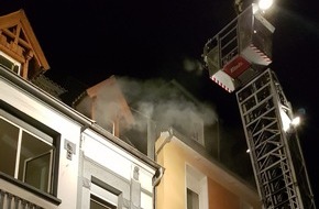 Feuerwehr Dortmund: FW-DO: 02.7.2019 - Feuer in der Nordstadt
Dachgeschosswohnung durch Brand unbewohnbar