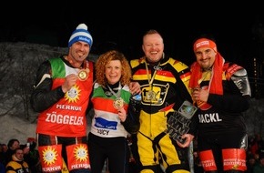 ProSieben: "TV total Wok-WM 2013 ": Raab und Hackl holen deutsches Doppelgold (BILD)