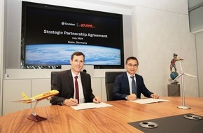 DHL Group: PM: DHL und Envision treiben gemeinsam nachhaltige Logistik- und Energieinnovationen voran / PR: DHL and Envision team up for sustainable innovations in logistics and energy