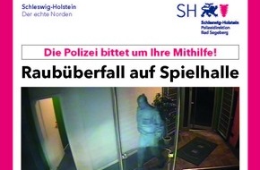 Polizeidirektion Bad Segeberg: POL-SE: Prisdorf - Fahndung nach Raubüberfall auf Spielhalle