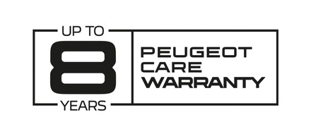 Peugeot Deutschland GmbH: PEUGEOT CARE Garantie: bis zu 8 Jahre bzw. bis zu 160.000 Kilometer auf alle neuen vollelektrischen Pkw-Modelle(1)