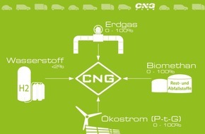 CNG-Club e. V.: Biomethan bringt CNG voran / Der CNG-Club e.V. informiert: CNG noch umweltfreundlicher durch steigenden Biomethan-Anteil