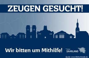 Landespolizeipräsidium Saarland: POL-SL: Nach Sprengung eines Geldautomaten in Neunkirchen / Polizei sucht Zeugen