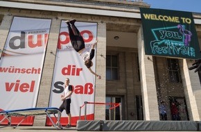 Messe Berlin GmbH: YOU Summer Festival eröffnet mit actionreicher Show