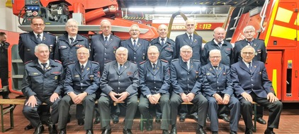 FW-WRN: Jahreshauptversammlung 2023 des Löschzuges Stadtmitte der Freiwilligen Feuerwehr Werne
