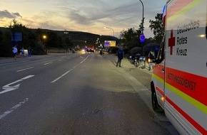 Polizeidirektion Neustadt/Weinstraße: POL-PDNW: Bad Dürkheim - Verkehrsunfall zwischen Motorradfahrer mit zwei Verletzten