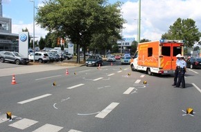 Polizei Hagen: POL-HA: Verkehrsunfall mit verletzter Frau aus Bergkamen