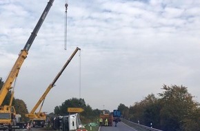 Polizeiinspektion Emsland/Grafschaft Bentheim: POL-EL: Lingen - Unfall auf der Umgehungsstraße (Bild zum Verkehrsunfall)