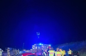 Kreisfeuerwehrverband Segeberg: FW-SE: Schwerer Verkehrsunfall auf der BAB 7