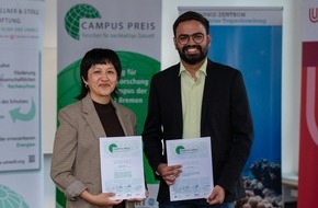 Universität Bremen: CAMPUS PREIS: Forschen für nachhaltige Zukunft - Impulse aus der Wissenschaft