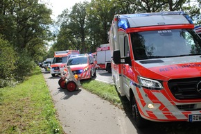 FW-ROW: Mehrere Verletzte nach Unfall