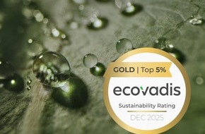 DURAVIT AG: Duravit AG erh&auml;lt Gold-Auszeichnung von EcoVadis