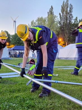 THW HH MV SH: Nachwuchs im Ehrenamt: THW-Jugend stärkt Teamgeist beim Länderjugendlager in Stralsund