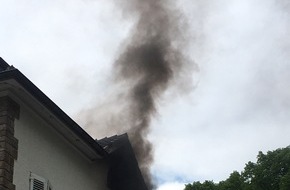 Feuerwehr Iserlohn: FW-MK: Feuer auf Balkon