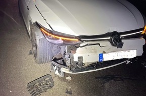 Kreispolizeibehörde Oberbergischer Kreis: POL-GM: Auto kollidiert mit Wildschweinrotte
