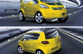 Opel Automobile GmbH: Opel-Studie TRIXX: Smartes Multitalent mit urbanen Mini-Maßen / Weltpremiere auf dem Genfer Automobilsalon