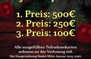 Weilburg-Oberlahn: Großes Weihnachtsgewinnspiel der WWW