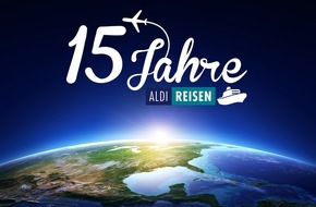 ALDI: Einmal rund um den Globus: ALDI Reisen wird 15 Jahre alt
