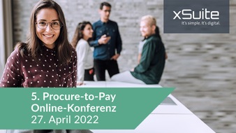 xSuite Group: Procure-to-Pay Online-Konferenz der xSuite mit Schwerpunkt Beleglesung