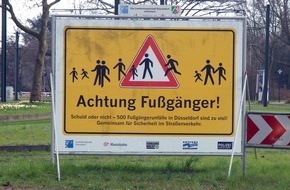 Polizei Düsseldorf: POL-D: Achtung Fußgänger!  Fußgängerin in Oberkassel bei Verkehrsunfall schwer verletzt
