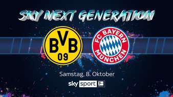 Sky Deutschland: Klassiker für Kids - Borussia Dortmund gegen FC Bayern München am 8. Oktober auf Sky mit spezieller Übertragung für Kinder