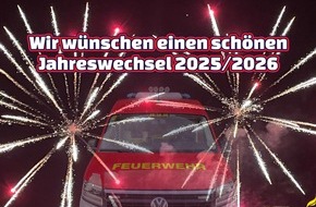 Freiwillige Feuerwehr Lehrte: FW Lehrte: Die Stadtfeuerwehr Lehrte w&uuml;nscht mit ein paar Sicherheitstipps einen sicheren Jahreswechsel