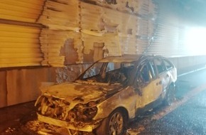 Verkehrsdirektion Mainz: POL-VDMZ: Fahrzeugbrand im Tunnel Mainz-Hechtsheim führt zu erheblichen Verkehrsbehinderungen in Rhein-Main-Gebiet