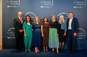 L'OR&Eacute;AL Austria, Germany, Switzerland: Deutscher L'Or&eacute;al UNESCO F&ouml;rderpreis "For Women in Science" 2026: Vier Wissenschaftlerinnen f&uuml;r exzellente Forschung ausgezeichnet