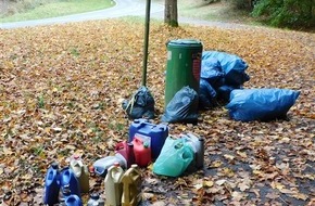 Polizeidirektion Montabaur: POL-PDMT: Illegal Altöl entsorgt