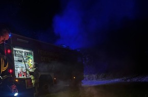 Feuerwehr Detmold: FW-DT: Unklarer Feuerschein in Nienhagen