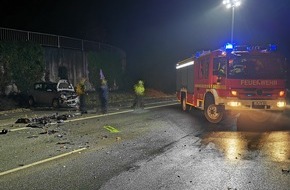 Feuerwehr Detmold: FW-DT: Zwei schwere Verkehrsunfälle