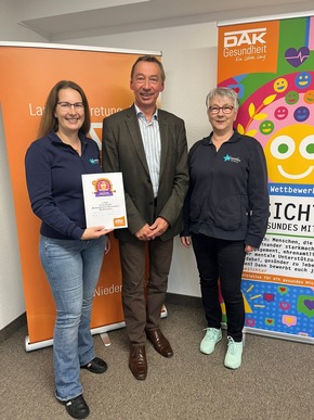 „(U25) Online-Suizidprävention“ aus Lingen gewinnt Wettbewerb für ein gesundes Miteinander in Niedersachsen