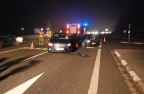Polizeidirektion Kaiserslautern: POL-PDKL: Vorfahrt missachtet, Fahrer schwerverletzt