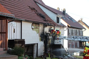 KFV-CW: Wohnhausbrand in Dobel